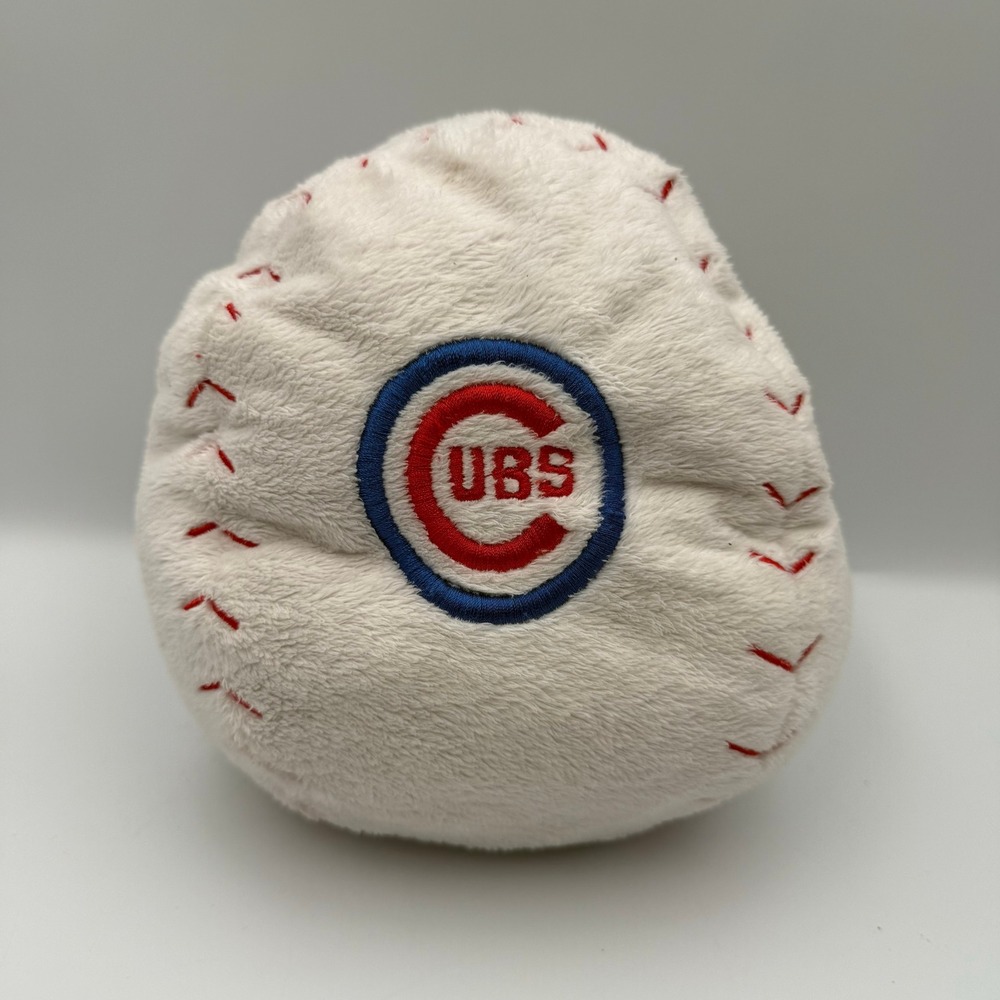 Chicago Cubs MLB Reversible Plush Bear to Baseball Fabrique Innovations 12 inch